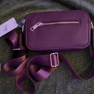 Blush Deep Purple Crossbody Bag